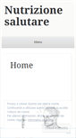 Mobile Screenshot of nutrizionesalutare.com